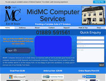 Tablet Screenshot of midmc.co.uk